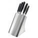 Bloc en inox + 5 couteaux Jupiter Sabatier International