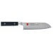 Couteau santoku japonais Kasumi Masterpiece damas haut de gamme 18cm 
