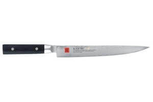 Couteau à découper japonais Kasumi Masterpiece damas haut de gamme 24cm 
