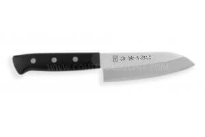 Couteau santoku japonais Tojiro DP Eco lame 14cm manche riveté