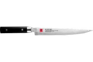 Couteau à découper japonais Kasumi Standard lame damas 24cm