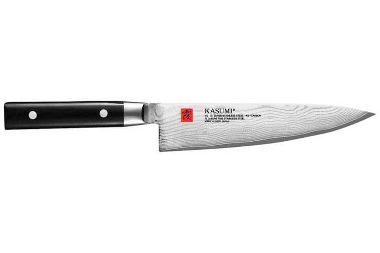 Couteau damassé Wusaki Fujiko 10Cr chef lame 20cm