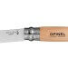 Couteau opinel traditionnel n°8 lame 8.5cm virole tournante manche en hêtre
