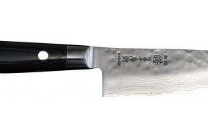 Couteau santoku japonais Yaxell ZEN lame 16.5cm damas 37 couches