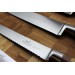 Bloc SABATIER Perigord en noyer laqué noir 5 couteaux forgés acier inox