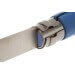 Couteau opinel Acidulé n°07 lame 8cm virole tournante manche azur + cordon