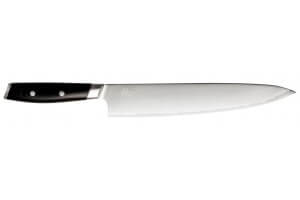Couteau de chef japonais Yaxell MON lame damas 3 couches 25.5cm