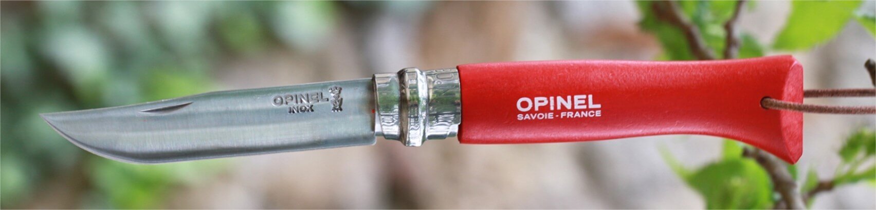 Couteau baroudeur n°8 rouge - Opinel