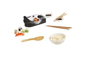 Kit à sushi et maki Kitchen Artist + 5 accessoires