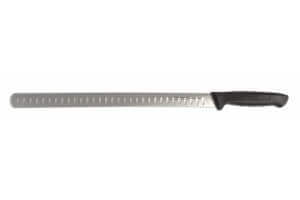 Couteau à jambon Bargoin Creative Chef lame alvéolée 28cm manche noir