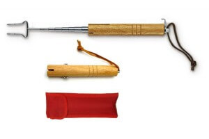 Fourchette à barbecue téléscopique Bodum 65cm + étui en nylon