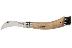 Couteau à champignon Opinel N°08 + brosse intégrée