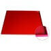 Tapis lisse de cuisson en silicone rouge 55x35cm bord épais