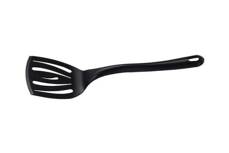 Pelle de cuisine professionnelle en polyamide noir 35cm