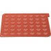 Plaque macarons en silicone 40x30cm 42 empreintes forme coeur