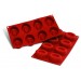 Moule en silicone professionnel Silicon Flex 300x175mm 8 savarins ovales