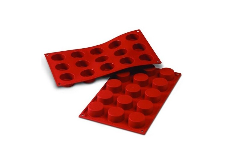 Moule en silicone professionnel Silicon Flex 300x175mm 15 petits fours ronds