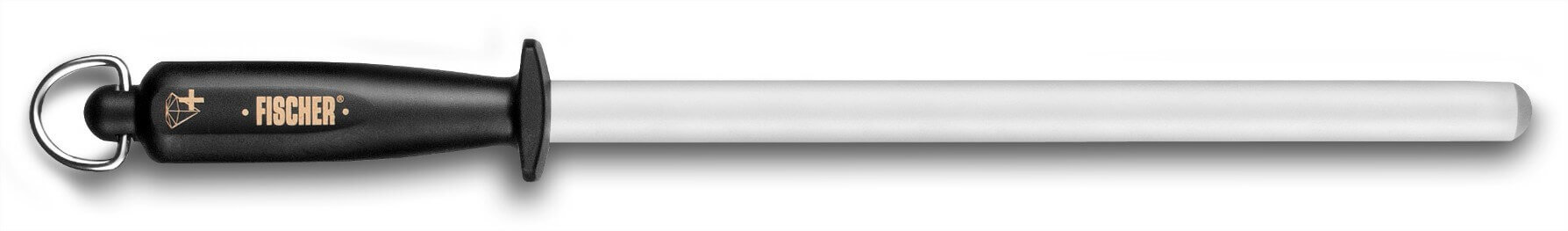 Fusil ovale 27 cm Diamant - recouvert de chrome dur