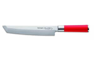 Couteau trancheur Tanto DICK Red Spirit acier inox 21cm manche rouge