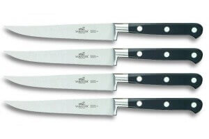 Coffret de 4 couteaux à steak Sabatier International Licorne manches rivetés