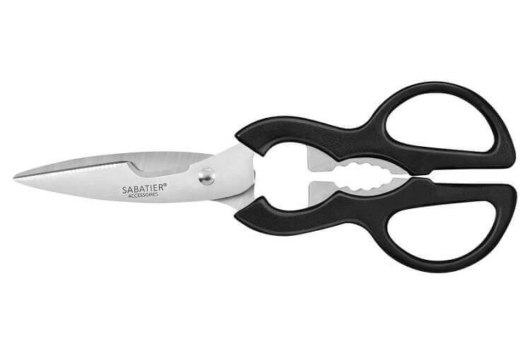 Ciseaux De Cuisine Multifonction Seattleget – Ciseaux Acier Inoxydable 2 En 1, Coupe-os, Poignée Ergonomique