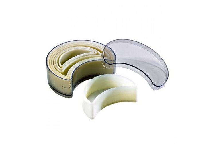 Bo&icirc;te de 7 d&eacute;coupoirs professionnels croissants unis POLYGLASS