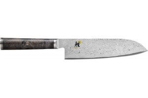 Couteau japonais Santoku Miyabi 5000MCD67 18cm 132 couches de damas