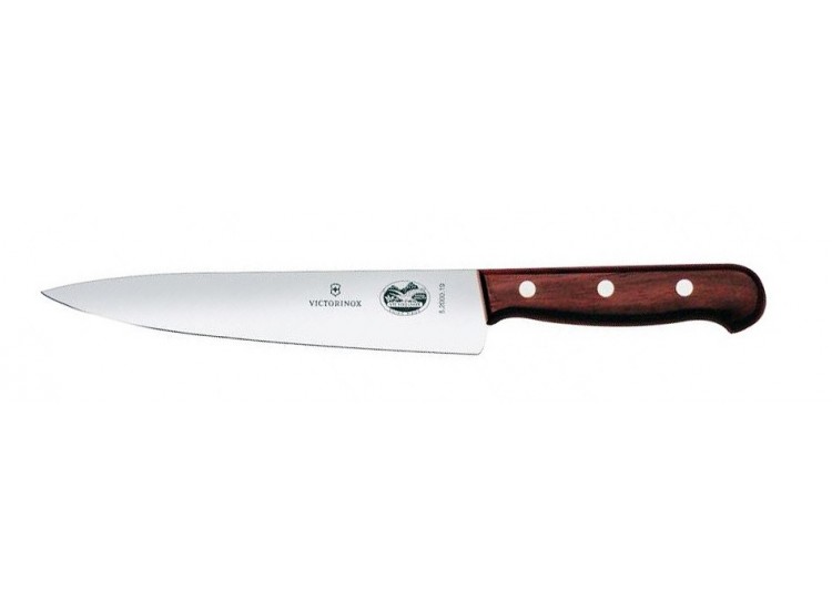 Couteau de chef  VICTORINOX Wood 19cm manche &eacute;rable 3 rivets