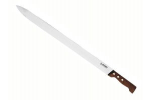 Couteau à kebab Au Nain lame 50 cm inox manche kotibé