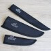 Malette Sabatier International 3 couteaux de cuisine style japonais manche Zebrano