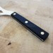 Coffret cadeau couteau à foie gras Sabatier lame alvéolée manche noir