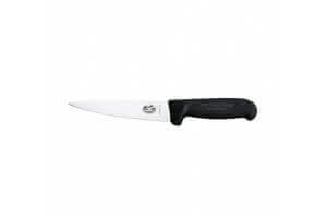 Couteau à désosser/saigner Victorinox manche fibrox noir 18cm 5.5603.18