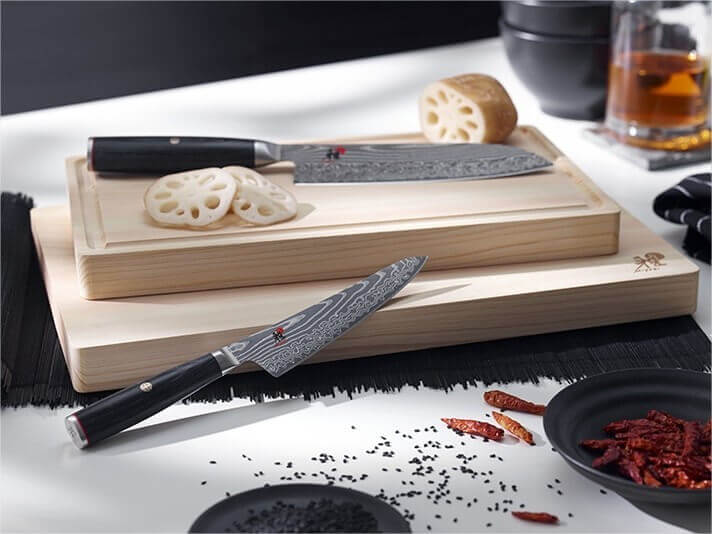 Japonais de Chef Cuisine Couteau Menkiri pour Coupe Pâtes 240