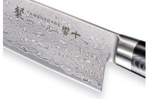 Couteau de chef japonais Tamahagane Kyoto lame 21cm acier damas VG5
