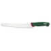 Couteau à génoise professionnel SANELLI Premana lame dentelée 26cm manche vert
