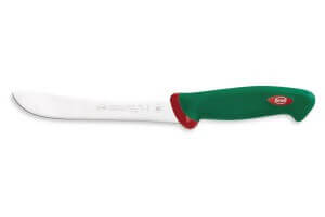 Couteau à dépouiller professionnel SANELLI Premana lame 18cm manche vert