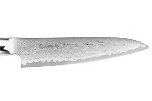 Couteau universel japonais Yaxell SUPERGOU 12cm damas 161 couches