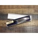 Couteau Deba japonais artisanal JIKKO Tokusei lame 18cm Nihon Steel manche magnolia gravé