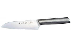 Couteau santoku japonais Yaxell SAYAKA lame 13cm manche inox 18/10
