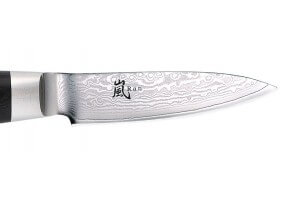 Couteau d'office japonais Yaxell RAN lame 8cm damas 69 couches