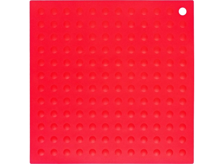 Manique silicone rouge grand modèle 30x30cm Manique silicone rouge grand modèle 30x30cm