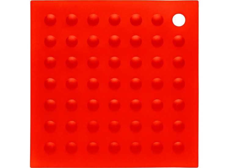 Manique silicone rouge petit modèle 18x18cm