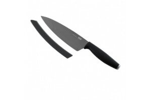 Couteau de chef KUHN RIKON Colori Titanium revêtement titane 18.5cm + protège-lame