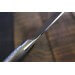 Couteau de chef japonais artisanal Jikko Monaka Tsubatsuki 21cm manche tout inox