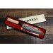 Couteau de chef japonais artisanal Jikko Japan VG1 16.5cm martelé manche magnolia