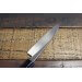 Couteau Kaisaki japonais artisanal JIKKO Betsuuchi lame 12cm en White Steel manche magnolia