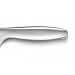 Couteau à découper Sabatier Fuso Nitro+ 20cm acier inox Sandvik manche tout inox