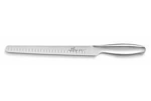 Couteau à jambon Sabatier Fuso Nitro+ lame alvéolée Sandvik 30cm tout inox