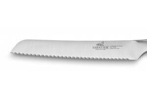 Couteau à pain Sabatier Fuso Nitro+ lame dentelée Sandvik 20cm tout inox