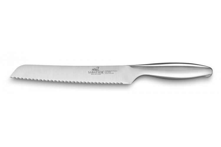 Couteau à Pain Cheqo® - Couteau Dentelé - 20cm - Acier Inoxydable - Couteau  à Pain 